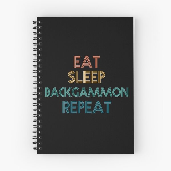 Item preview, Eat Sleep Backgammon Repeat - Gift For Backgammon Fans designed and sold by kindxinn.