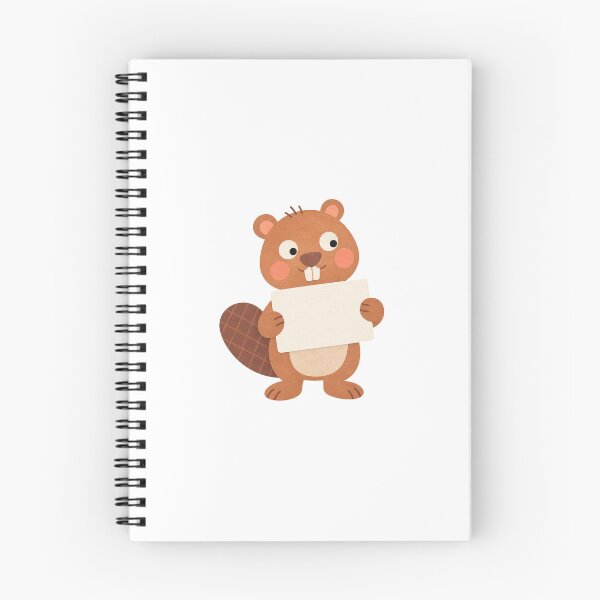 Item preview, Beaver with a Blank Postcard designed and sold by The-Art-of-D.