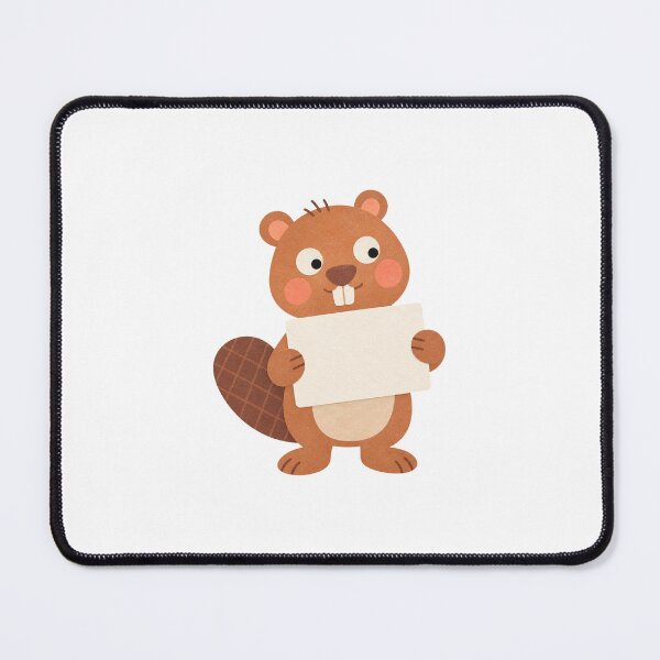 Item preview, Beaver with a Blank Postcard designed and sold by The-Art-of-D.