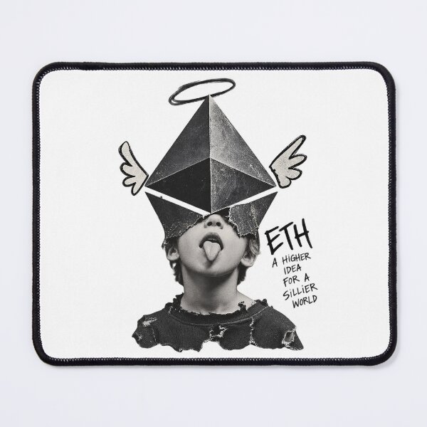Item preview, ETH A Higher Idea For A Sillier World Crypto Collage Art designed and sold by zzz888.