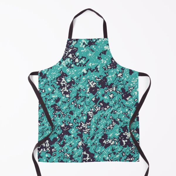 Item preview, Mint Green Camouflage Colored Pencil Patterns in Mint Green Shades designed and sold by ShopieHome.