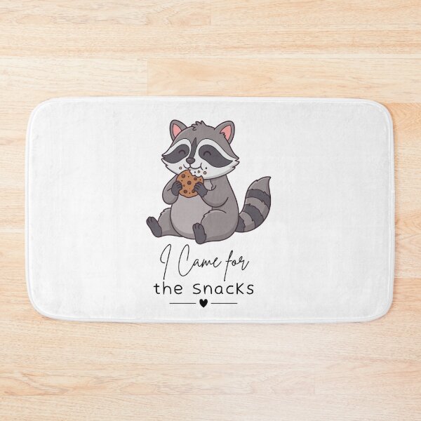 Item preview, I Came for the Snacks Raccoon Design designed and sold by FlareCraftStudio.