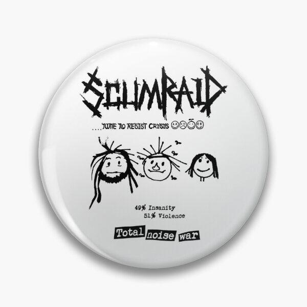 Item preview, Scumraid - Total Noise War White designed and sold by Omar Laghmiche.