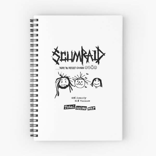 Item preview, Scumraid - Total Noise War White designed and sold by Omar Laghmiche.