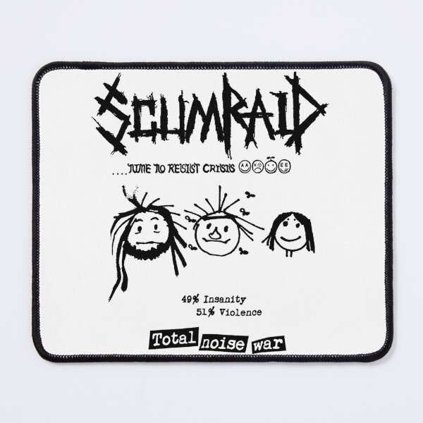 Item preview, Scumraid - Total Noise War White designed and sold by Omar Laghmiche.