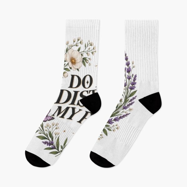Item preview, Do Not Disturb My Peace Floral Botanical Aesthetic Quote designed and sold by TibbuTees.
