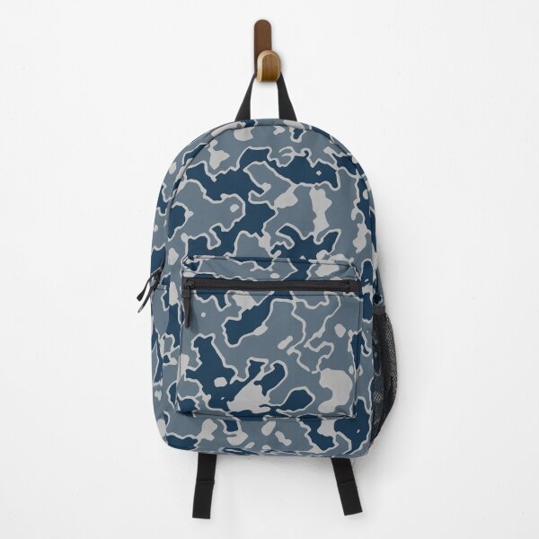 Item preview, Winter Camouflage Multicolor Patterns in Blue Shades in Blue Shades designed and sold by ShopieHome.