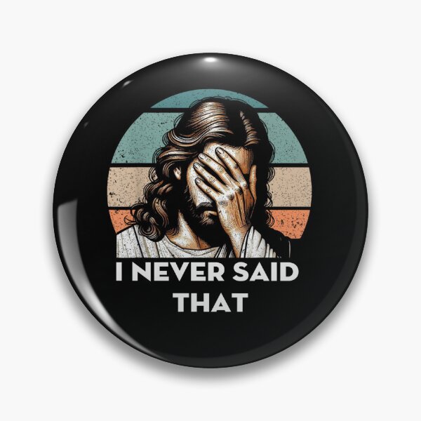 Item preview, I Never Said That Jesus Meme Funny Christian God designed and sold by ALICIAxGONZALEZ.