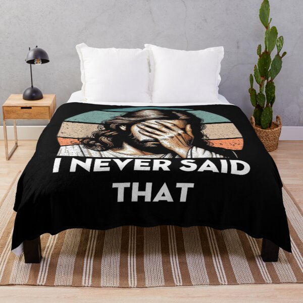 Item preview, I Never Said That Jesus Meme Funny Christian God designed and sold by ALICIAxGONZALEZ.