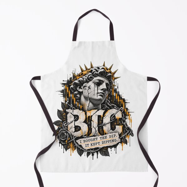 Item preview, BTC I Bought The Dip Classical Greek Statue Candlestick Art designed and sold by zzz888.