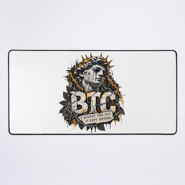 Item preview, BTC I Bought The Dip Classical Greek Statue Candlestick Art designed and sold by zzz888.