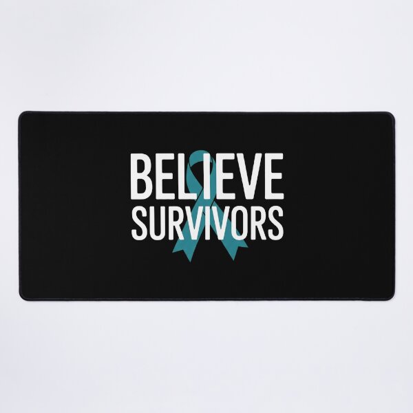 Item preview, Believe Survivorss Teal Ribbon Awareness designed and sold by Richcameroart.