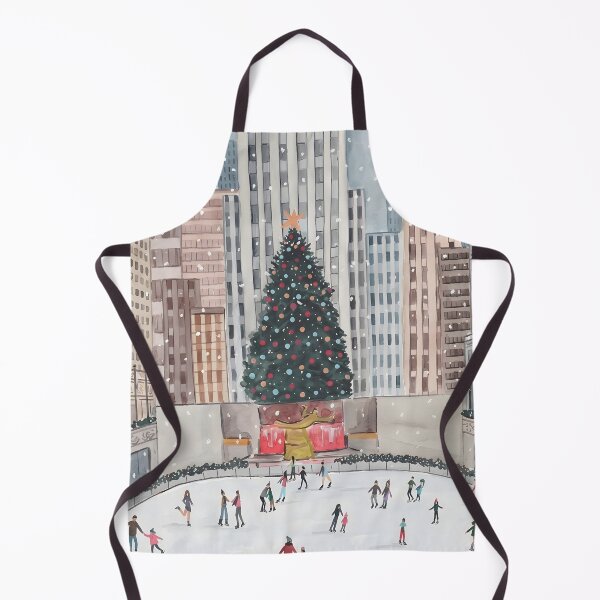 Item preview, Rockefeller Center Christmas Print – NYC Ice Skating  designed and sold by POSTERIOCREW.