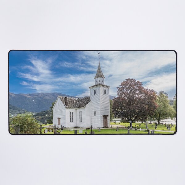 Item preview, Ulvik Church designed and sold by Dave Hare Photography.