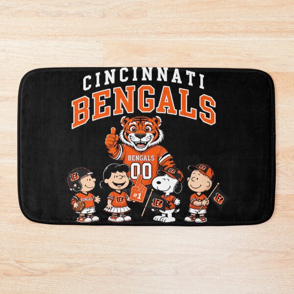 Item preview, Cincinnati Bengals Peanuts Characters Team  designed and sold by SunsetHillside.