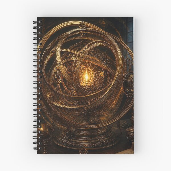 Item preview, Orion’s Clockwork - Steampunk Astrolabe Sphere designed and sold by LazyDayzCo.
