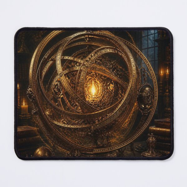 Item preview, Orion’s Clockwork - Steampunk Astrolabe Sphere designed and sold by LazyDayzCo.