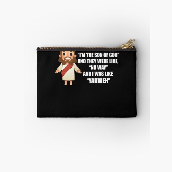 Item preview, I Was Like Yahweh - Funny Jesus Christ Pun Saying designed and sold by ALICIAxGONZALEZ.