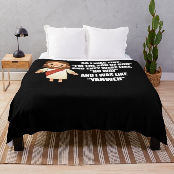 Item preview, I Was Like Yahweh - Funny Jesus Christ Pun Saying designed and sold by ALICIAxGONZALEZ.