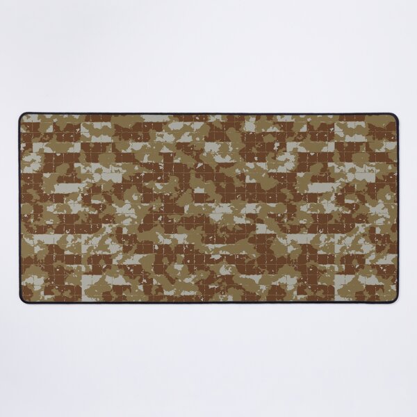 Item preview, Desert Camo Mosaic Tiles Patterns in Green, Brown and Sand designed and sold by ShopieHome.