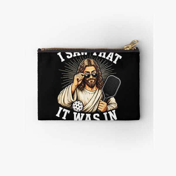 Item preview, I Saw that It was in Funny Jesus Pickleball with Sunglasses designed and sold by ALICIAxGONZALEZ.