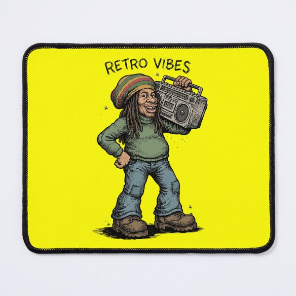 Item preview, Kingston Frequency: Vintage Rasta Boombox Underground Comix Art designed and sold by FreiherrPK.