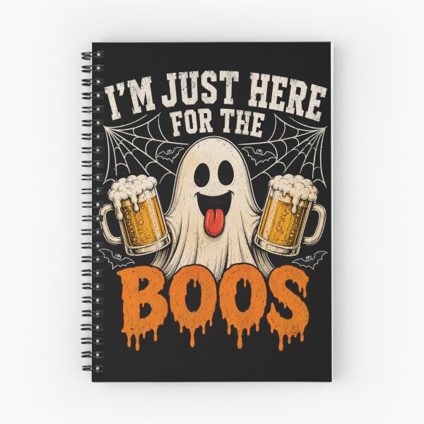 Item preview, I'm Just Here for the Boos Funny Ghost Halloween designed and sold by ALICIAxGONZALEZ.