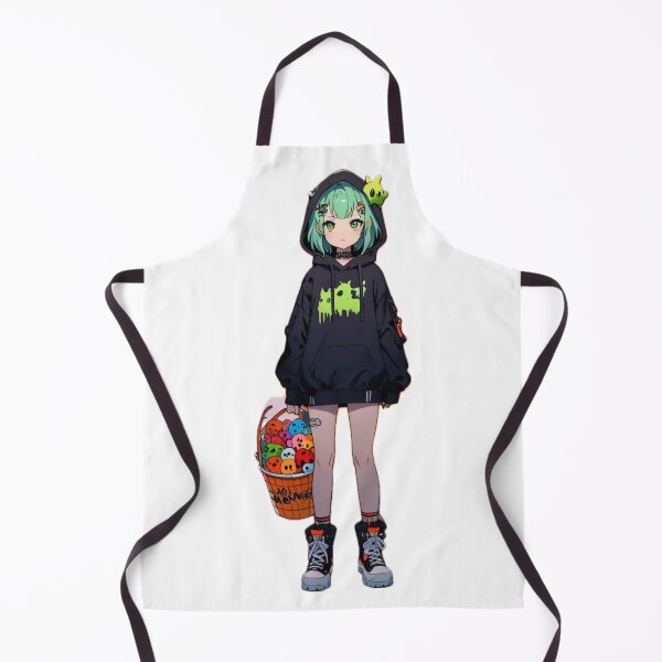 Item preview, Kawaii Anime Ghost Girl Spooky Halloween Candy Cute Zombie Costume designed and sold by AnimDream .