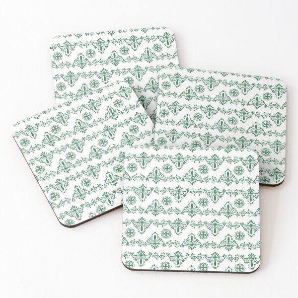 Item preview, Emerald Vintage Lace designed and sold by Sagi Jane Art.