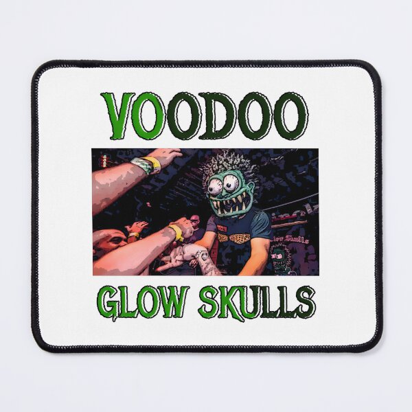 Item preview, Voodoo Glow Skulls Inspired Colorful Skull Design with Neon Effects designed and sold by strawberry trampoline.