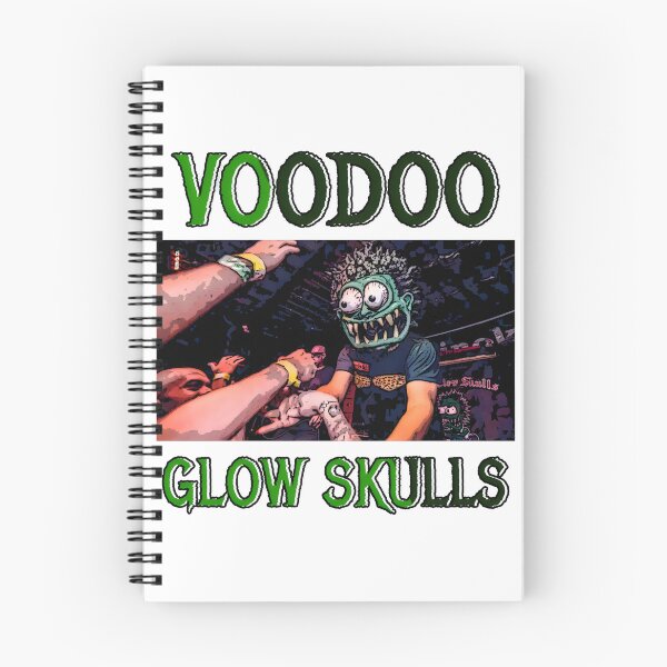 Item preview, Voodoo Glow Skulls Inspired Colorful Skull Design with Neon Effects designed and sold by strawberry trampoline.