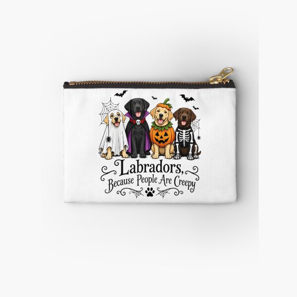 Item preview, Labradors Because People are Creepy Halloween Dogs  designed and sold by HarinDonreka.
