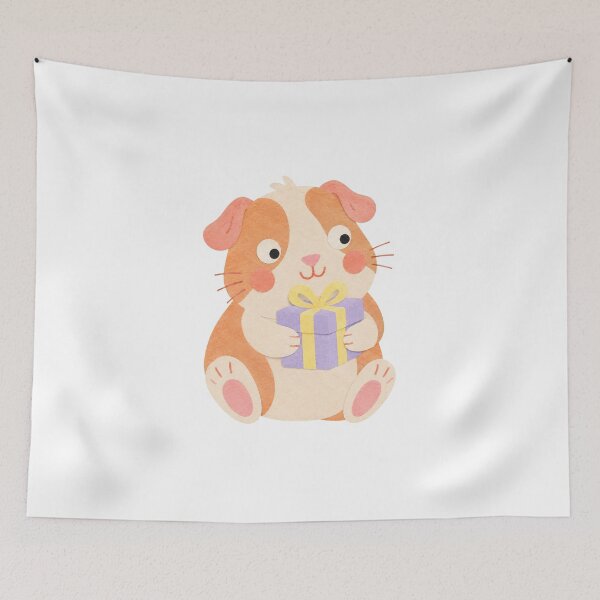 Item preview, Guinea Pig with a Gift Box designed and sold by The-Art-of-D.