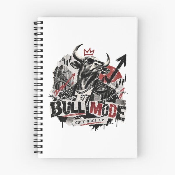 Item preview, Bull Mode Only Goes Up Punk Rock Stock Market Trader Collage designed and sold by zzz888.