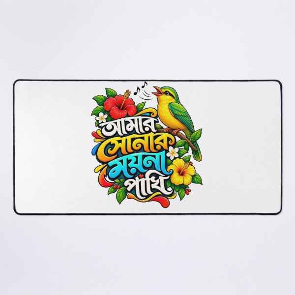 Item preview, Amar Sonar Moyna Pakhi Bengali Bird Art designed and sold by Design Sounds Studio.