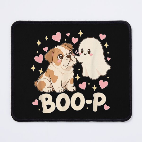 Item preview, English Bulldog Boop Ghost Meme Kawaii Halloween Dog designed and sold by HarinDonreka.