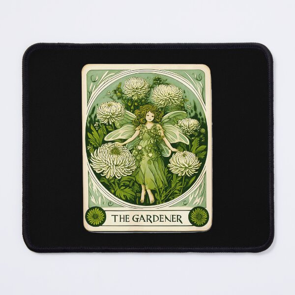Item preview, Gardener Tarot Green Gardener Fairy Tarot Card Garden designed and sold by sonlehuyak.
