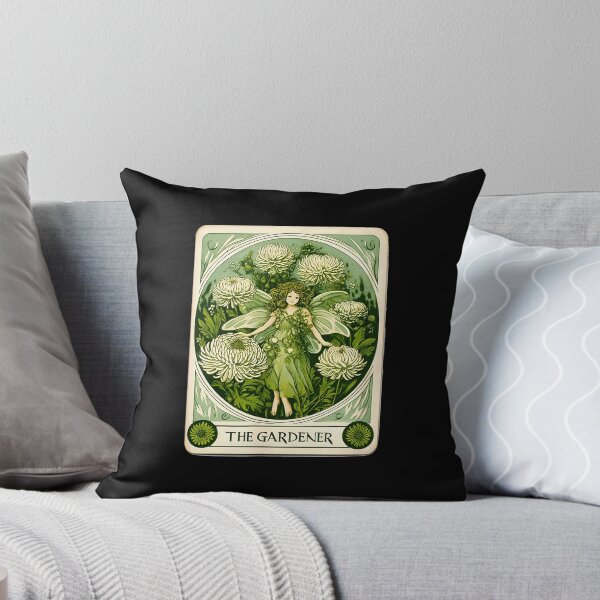 Item preview, Gardener Tarot Green Gardener Fairy Tarot Card Garden designed and sold by sonlehuyak.