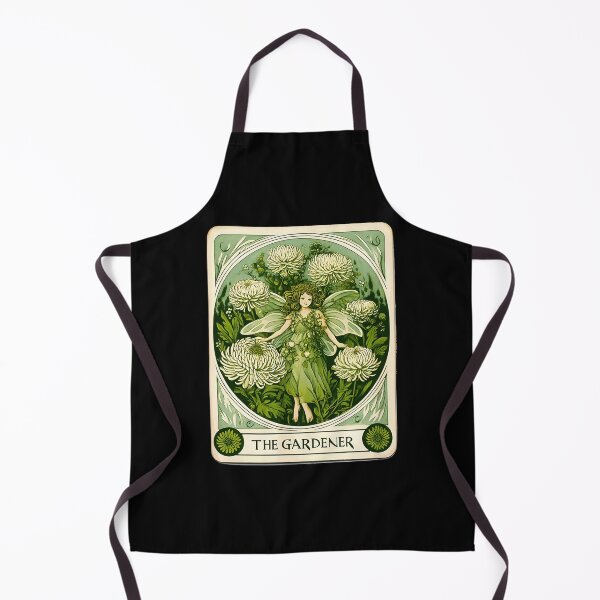 Item preview, Gardener Tarot Green Gardener Fairy Tarot Card Garden designed and sold by sonlehuyak.