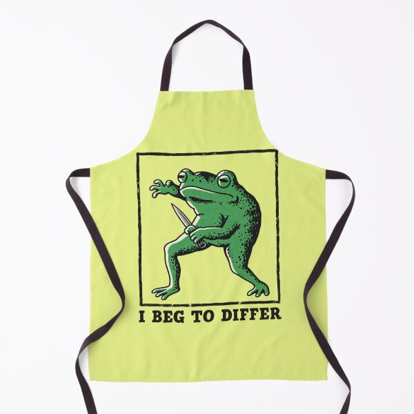 Item preview, I beg to differ funny frog designed and sold by Watersongnerd.