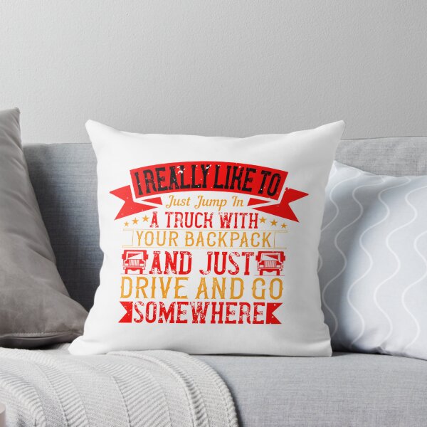 Item preview, Adventure Enthusiast Saying I Really Like to Just Jump in a Truck with Friends designed and sold by eliasmaroki.