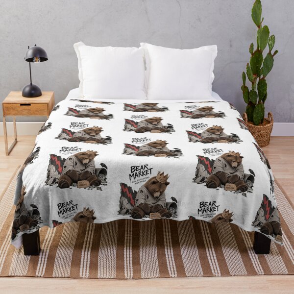 Item preview, Bear Market Low Expectations High Peace Still Hodling Crypto Art designed and sold by zzz888.