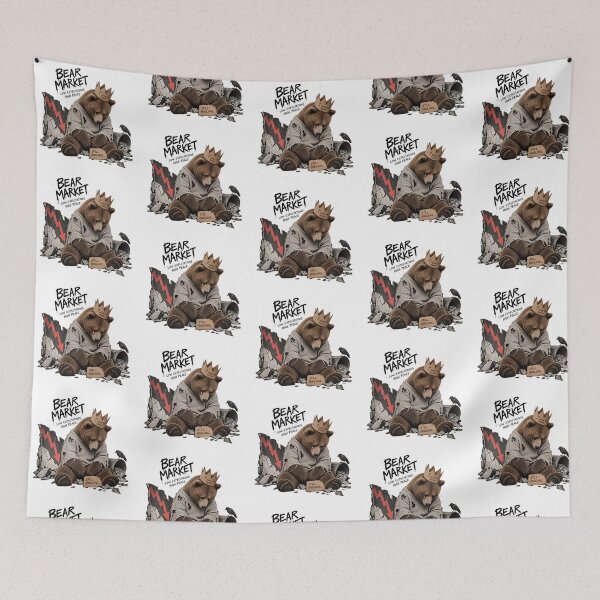 Item preview, Bear Market Low Expectations High Peace Still Hodling Crypto Art designed and sold by zzz888.
