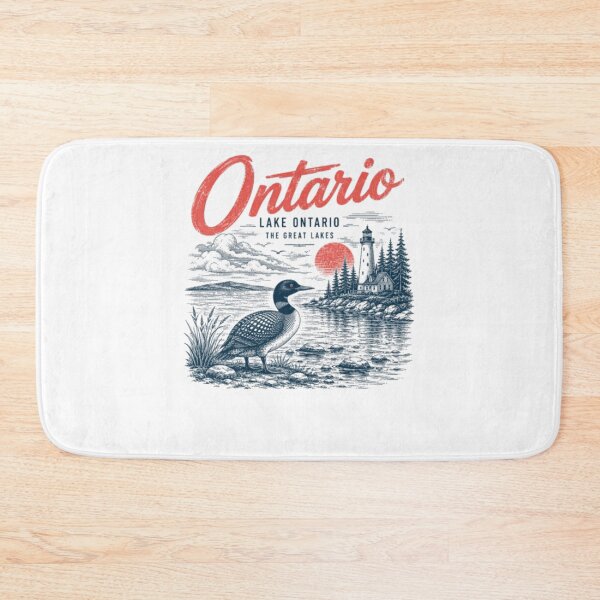 Item preview, Lake Ontario Funny Loon Vintage Lake Ontario Est 1615 designed and sold by AARABwino.