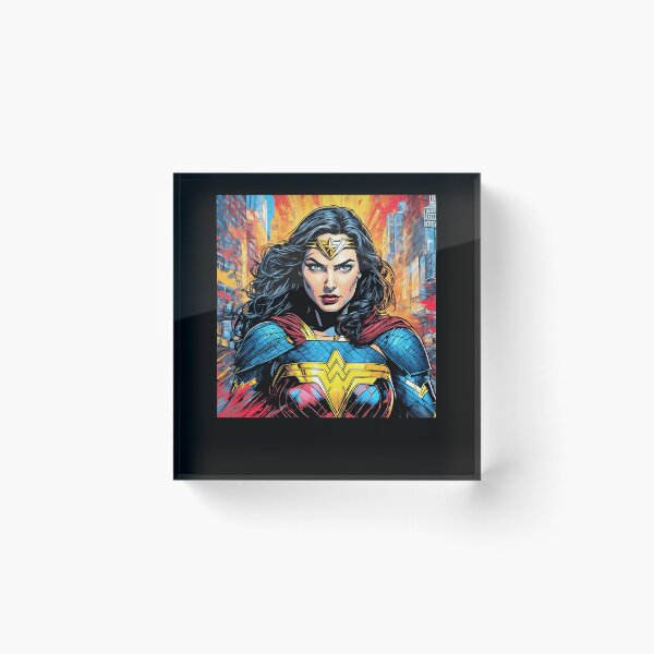 Item preview, Superheroine Portrait In City Setting designed and sold by Zheniaaiidow7.