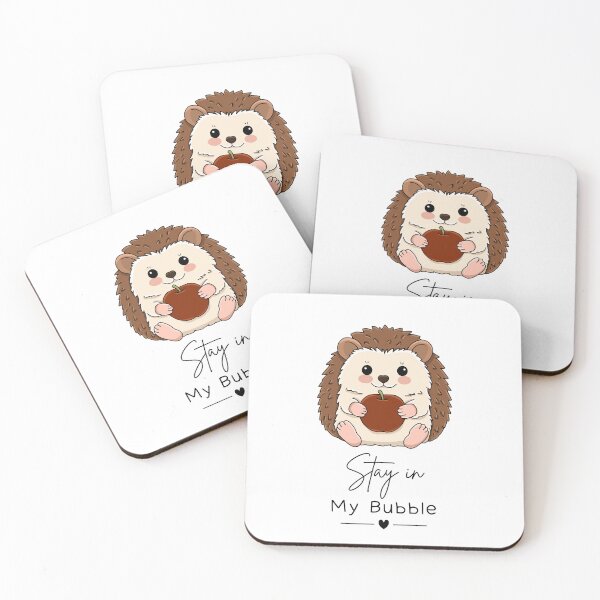 Item preview, Stay in My Bubble Hedgehog Design designed and sold by FlareCraftStudio.