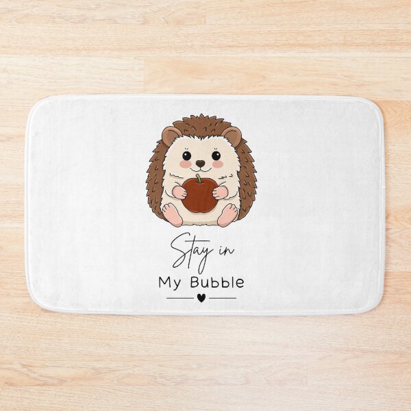 Item preview, Stay in My Bubble Hedgehog Design designed and sold by FlareCraftStudio.