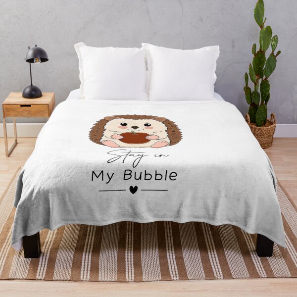 Item preview, Stay in My Bubble Hedgehog Design designed and sold by FlareCraftStudio.