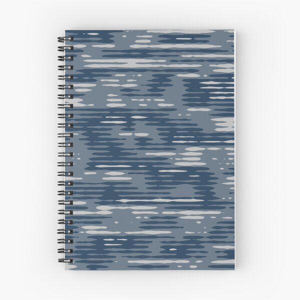 Item preview, Winter Camouflage Digital Lines Patterns in Blue Shades designed and sold by ShopieHome.