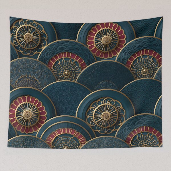 Item preview, Japanese Kimono Art designed and sold by ZIPANG-JAPAN.
